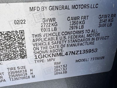 2022 GMC Acadia SLT
