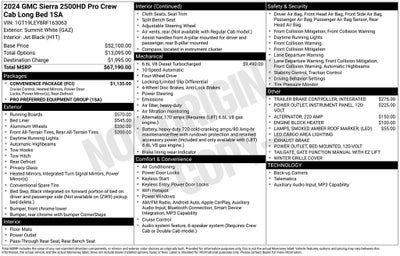 2024 GMC Sierra 2500HD Pro