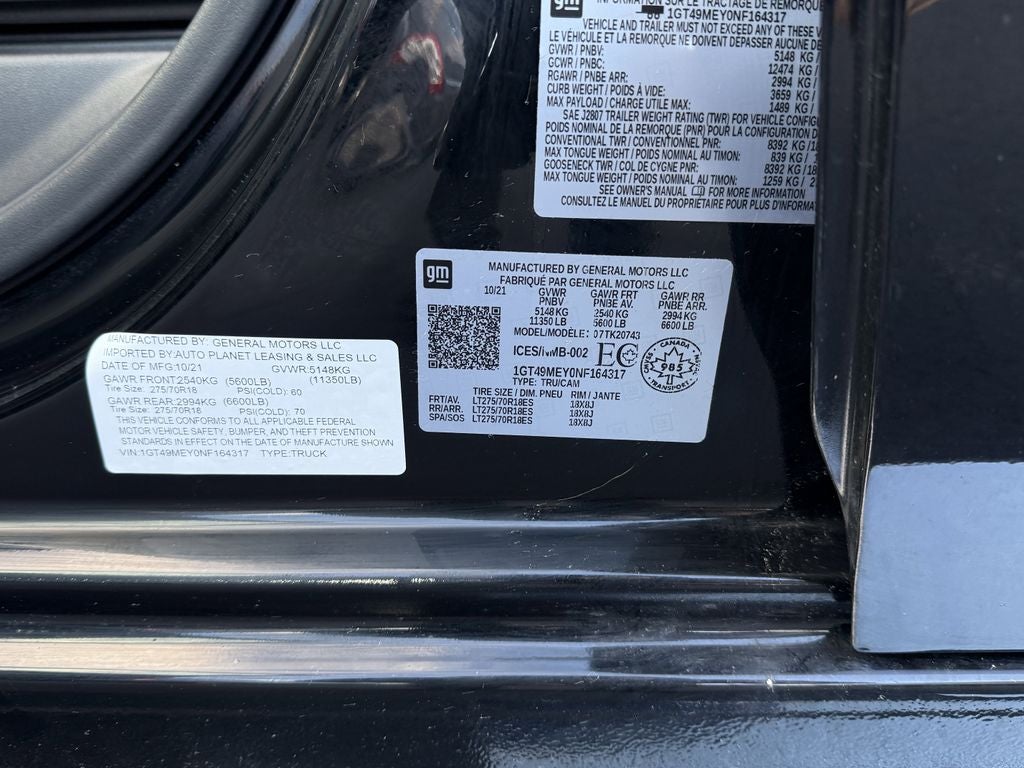 2022 GMC Sierra 2500HD SLE