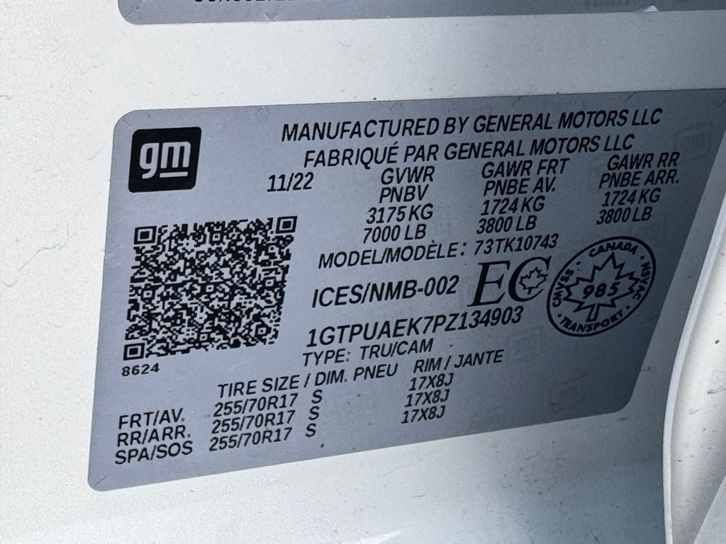 2023 GMC Sierra 1500 Pro