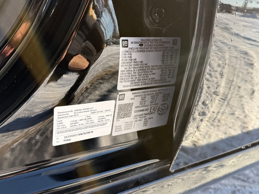 2022 GMC Sierra 1500 AT4