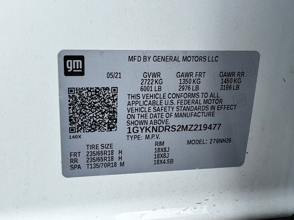 2021 Cadillac XT5 Premium Luxury