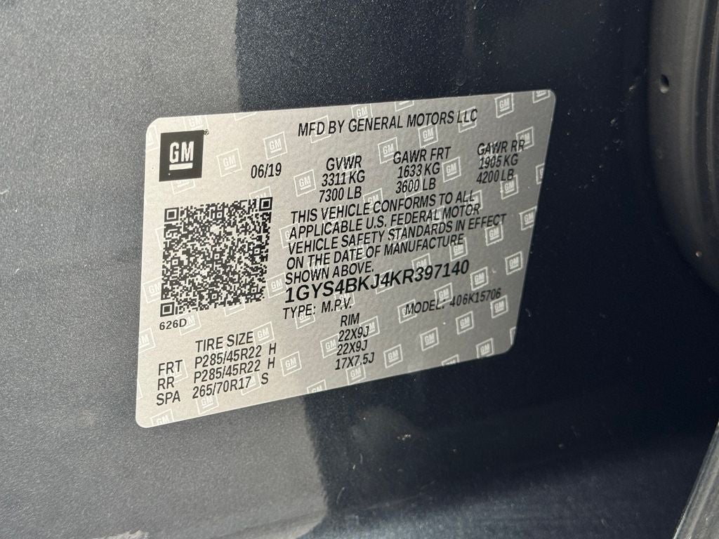 2019 Cadillac Escalade Luxury