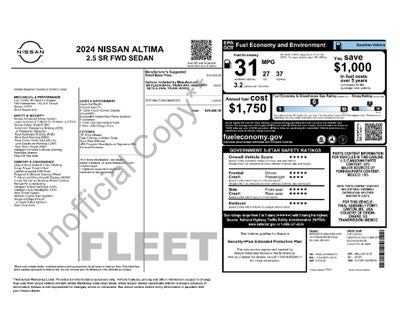 2024 Nissan Altima 2.5 SR