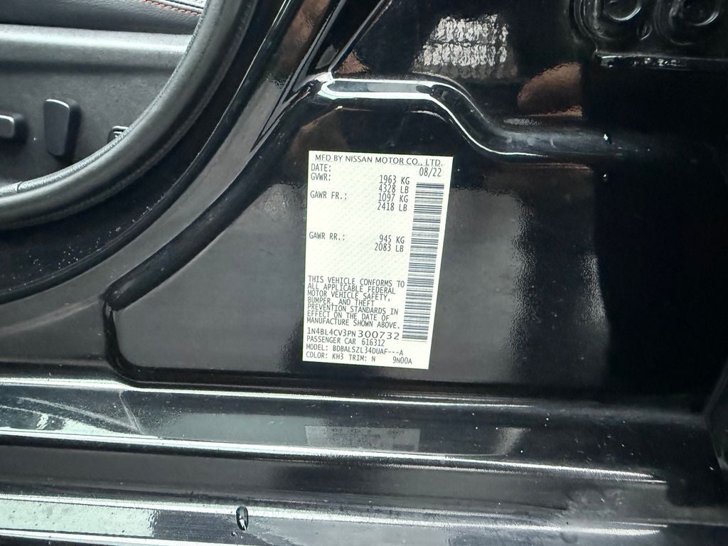 2023 Nissan Altima 2.5 SR