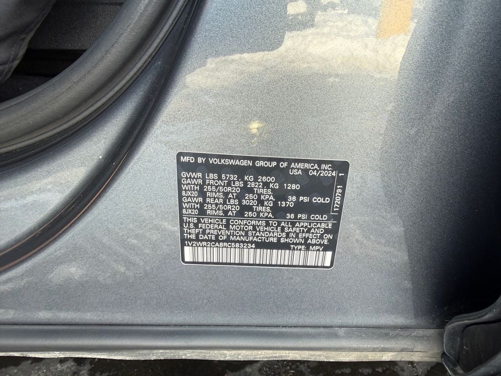 2024 Volkswagen Atlas 2.0T SE w/Technology