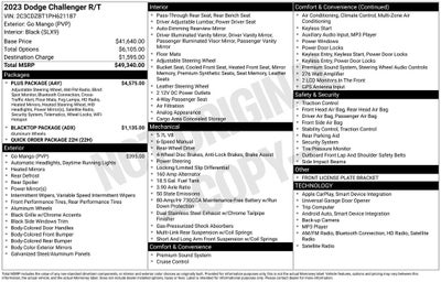 2023 Dodge Challenger R/T