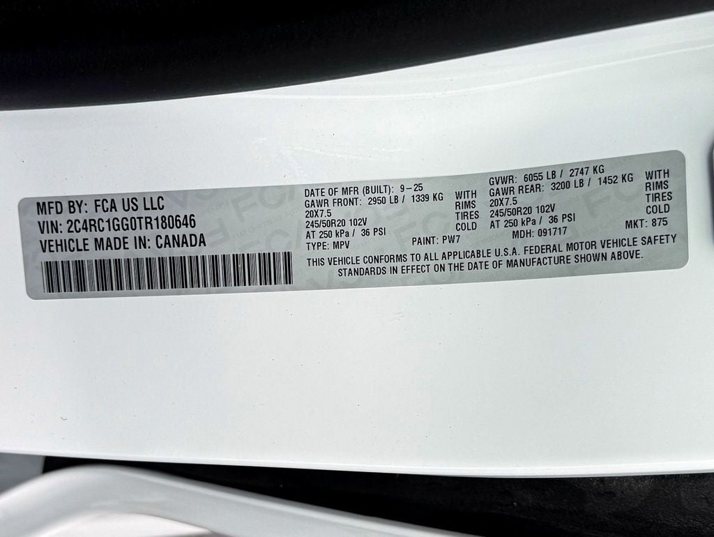 2026 Chrysler Pacifica Limited