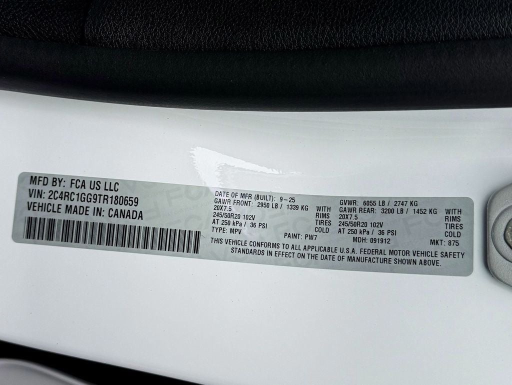 2026 Chrysler Pacifica Limited