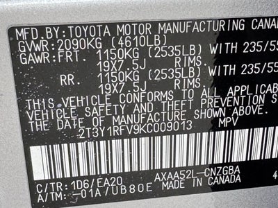 2019 Toyota RAV4 Limited