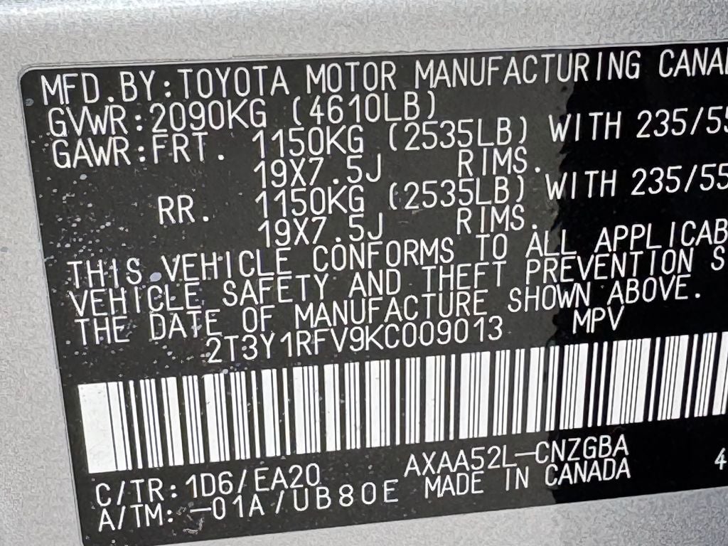 2019 Toyota RAV4 Limited