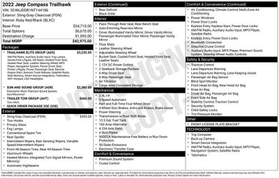 2022 Jeep Compass Trailhawk