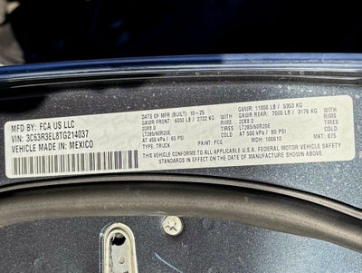 2026 RAM 3500 Laramie