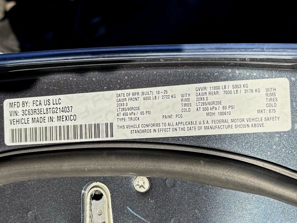 2026 RAM 3500 Laramie