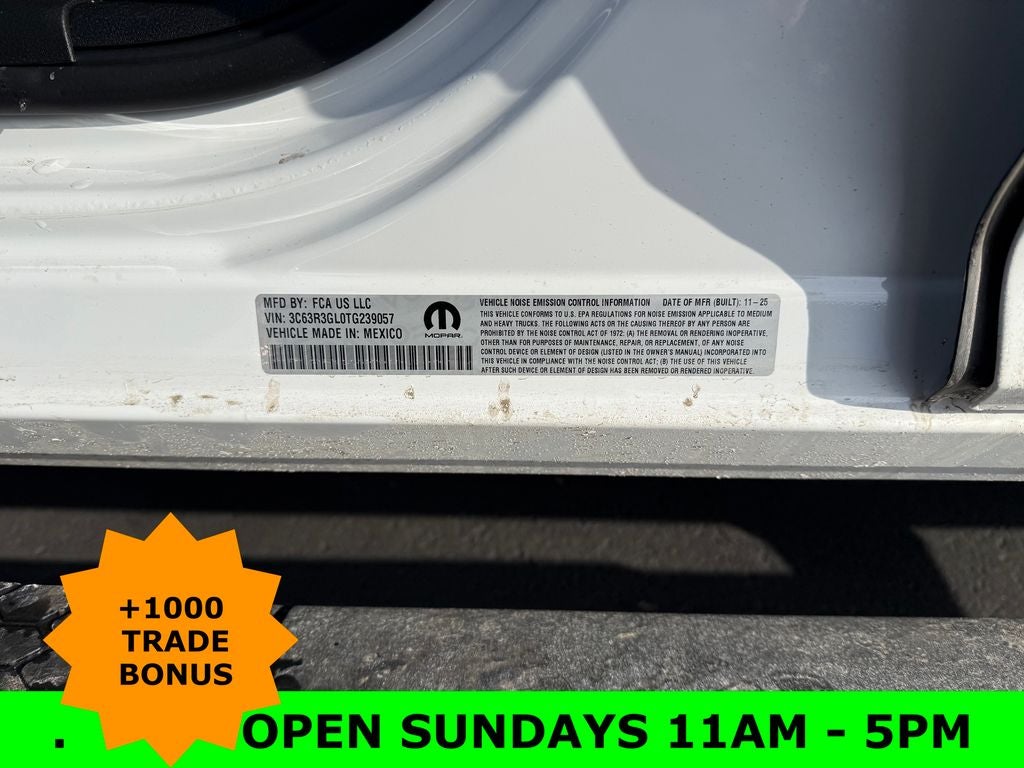 2026 RAM 3500 Tradesman