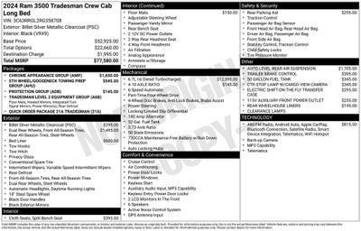 2024 RAM 3500 Tradesman