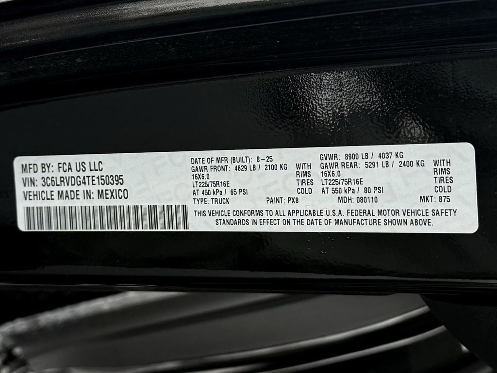 2026 RAM ProMaster 2500 High Roof