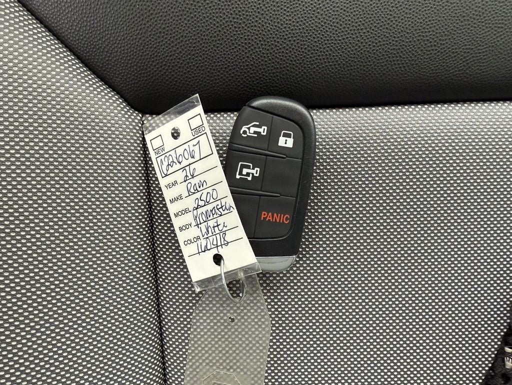 2026 RAM ProMaster 2500 High Roof