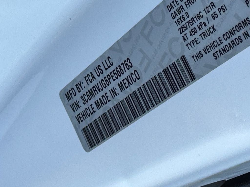 2023 RAM ProMaster 3500 High Roof