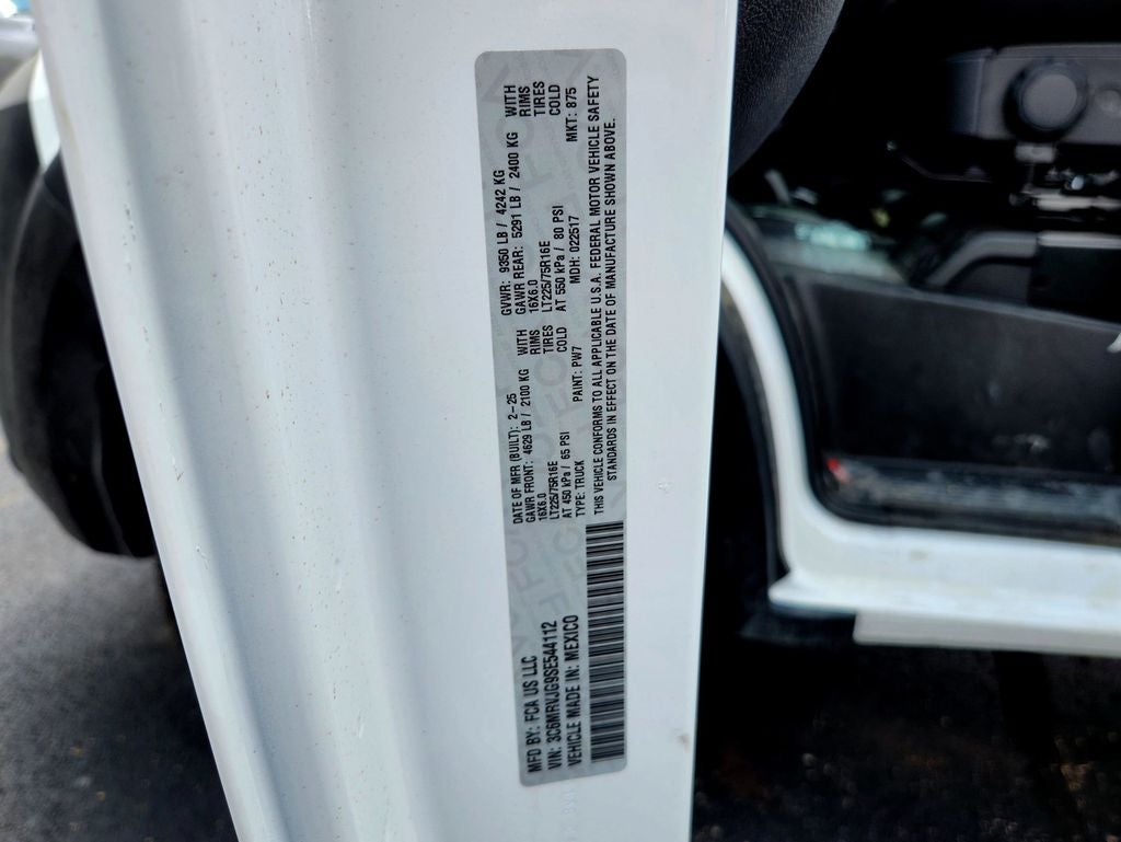 2025 RAM ProMaster 3500 High Roof