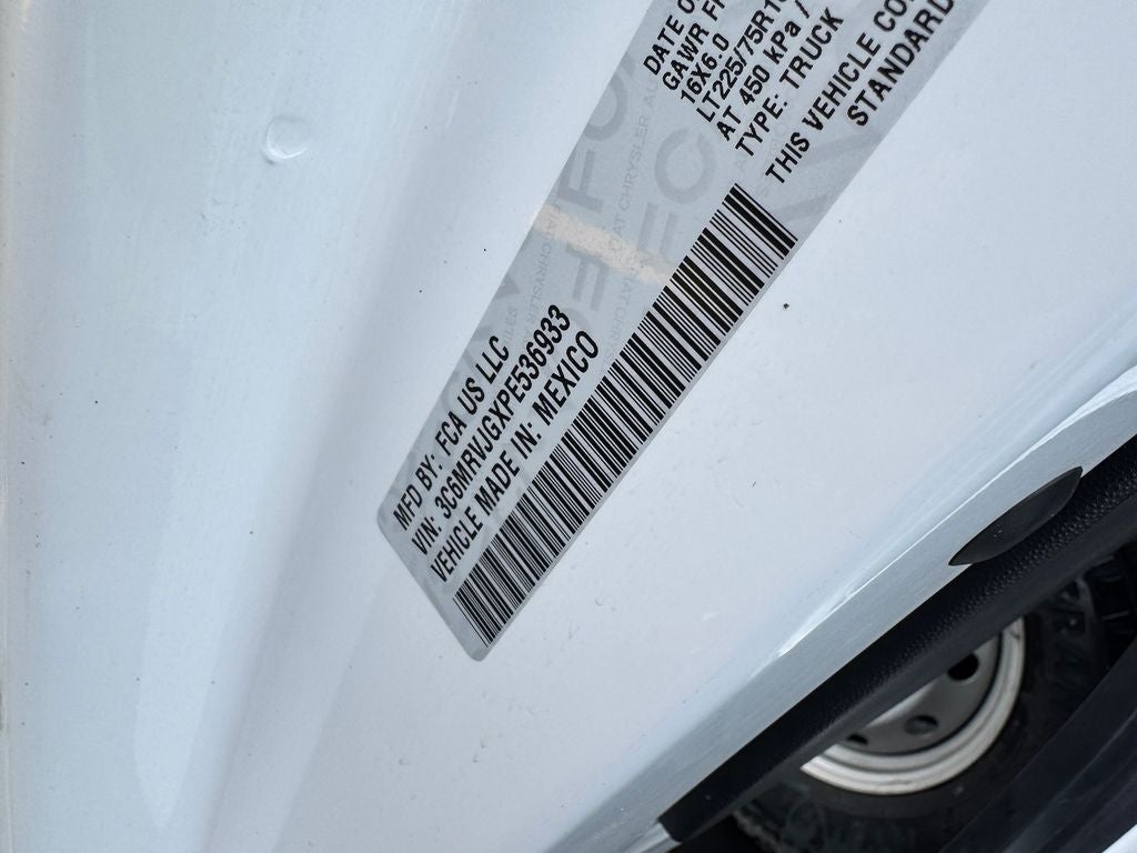 2023 RAM ProMaster 3500 High Roof