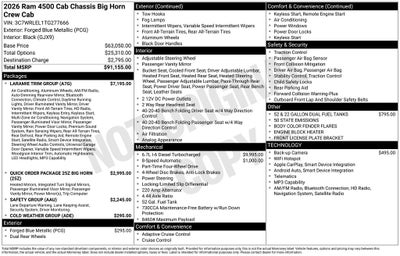 2026 RAM 4500HD Tradesman