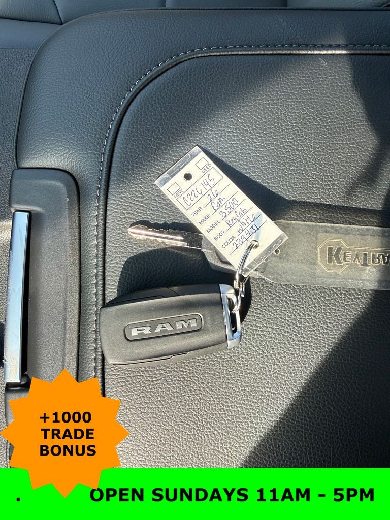 2026 RAM 3500 Tradesman 167.5 WB