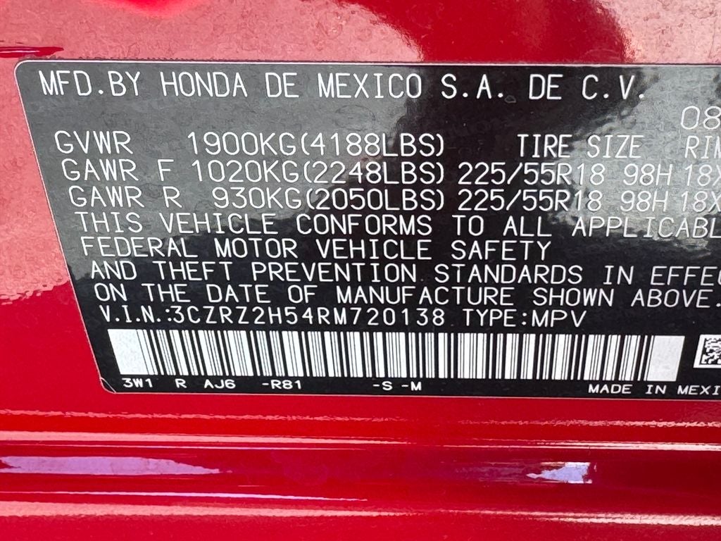 2024 Honda HR-V Sport