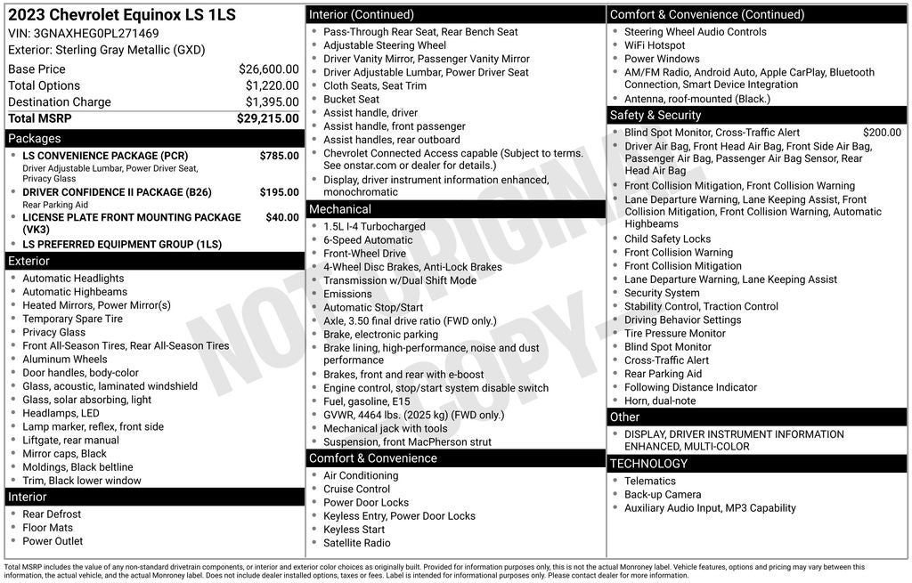 2023 Chevrolet Equinox LS