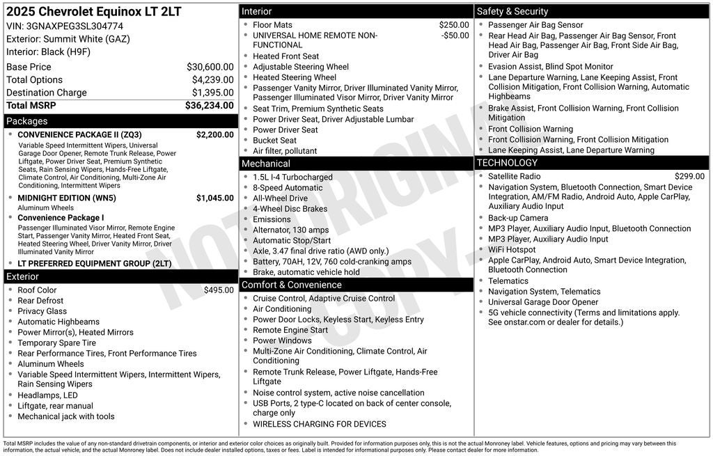 2025 Chevrolet Equinox LT