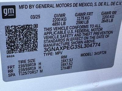 2025 Chevrolet Equinox LT