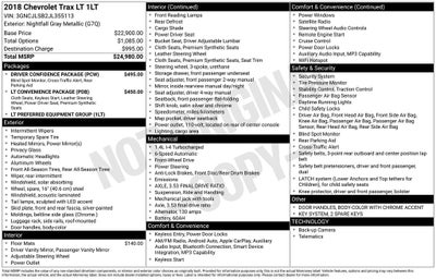 2018 Chevrolet Trax LT