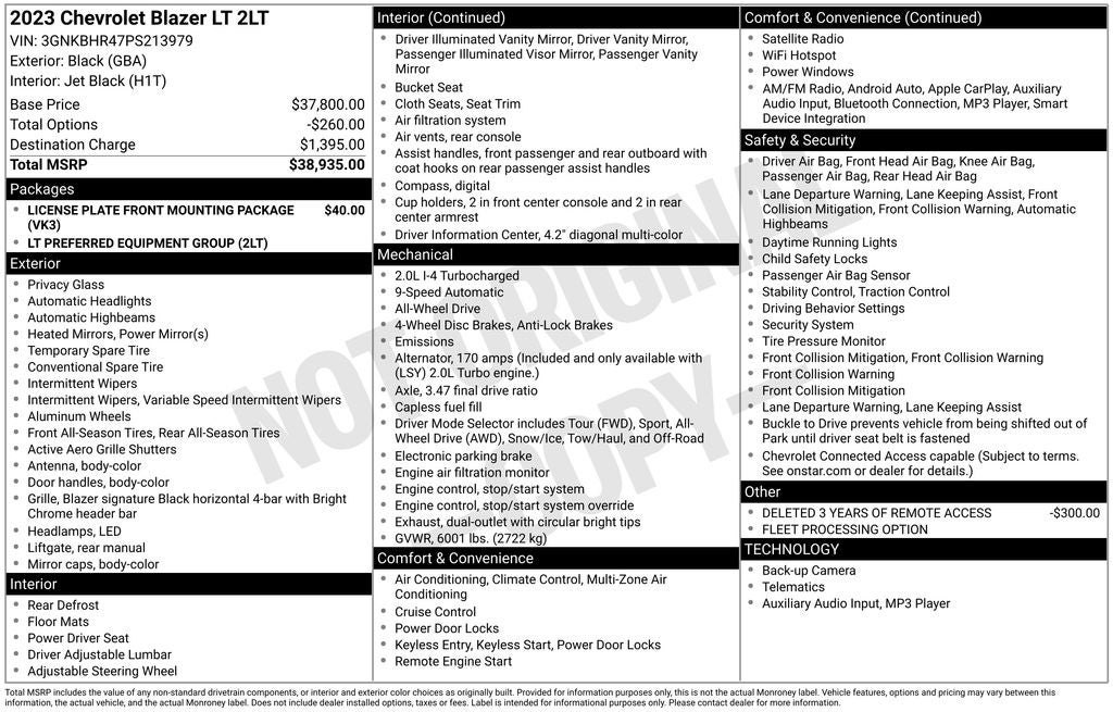 2023 Chevrolet Blazer LT