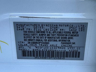 2023 Nissan Sentra S