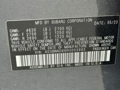 2024 Subaru Legacy Premium
