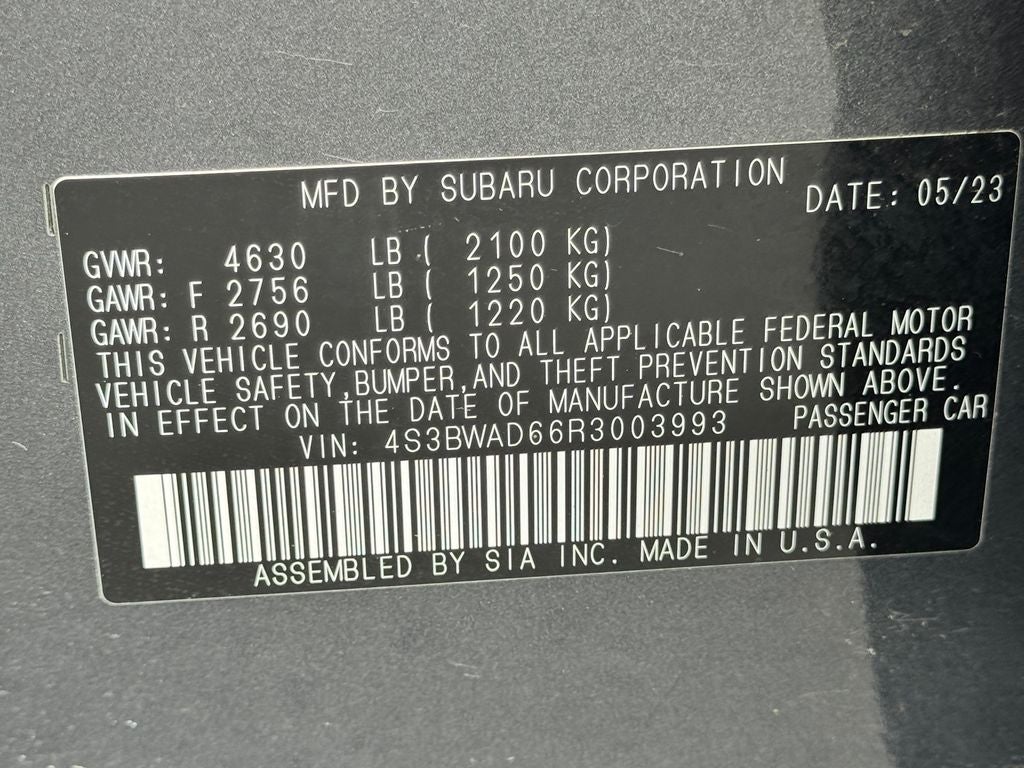 2024 Subaru Legacy Premium