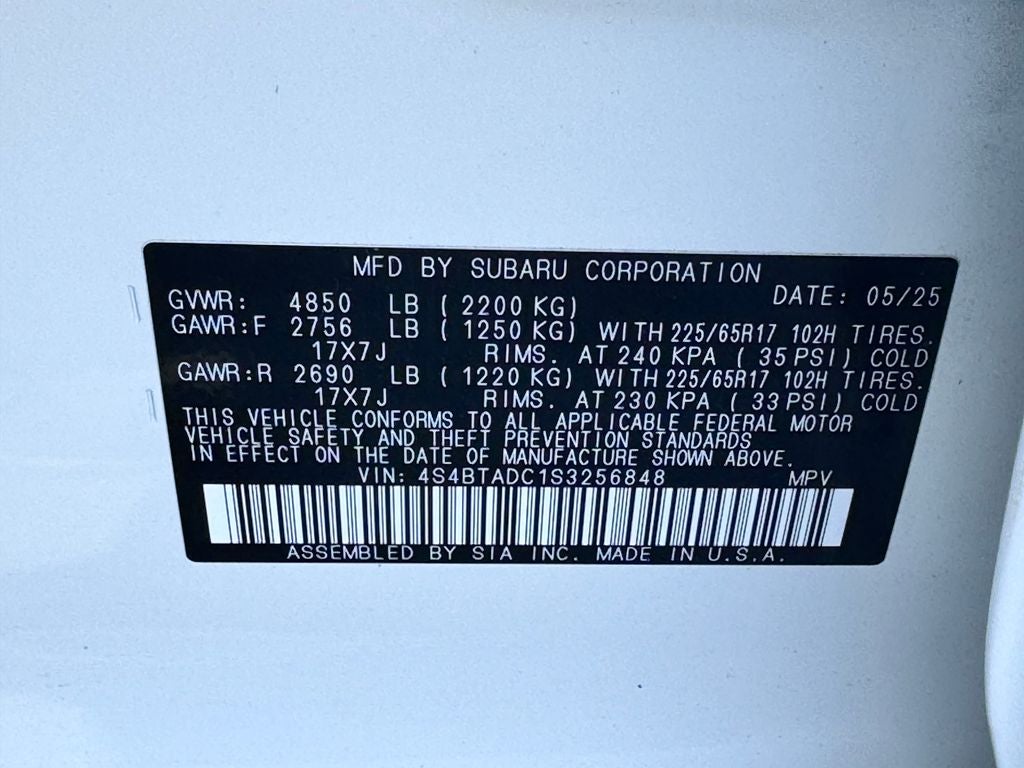 2025 Subaru Outback Premium