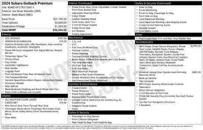 2024 Subaru Outback Premium