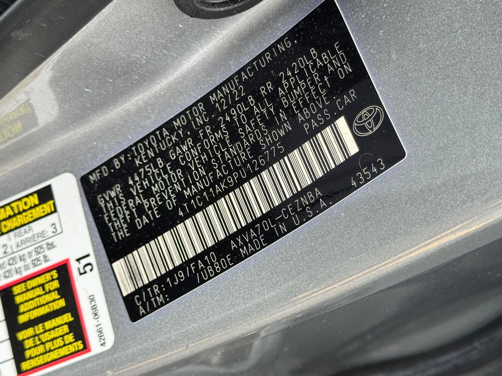 2023 Toyota Camry LE