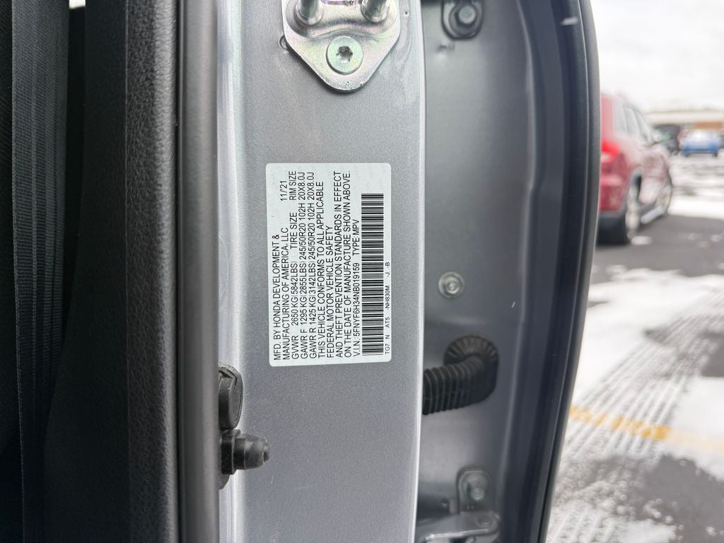 2022 Honda Pilot Sport