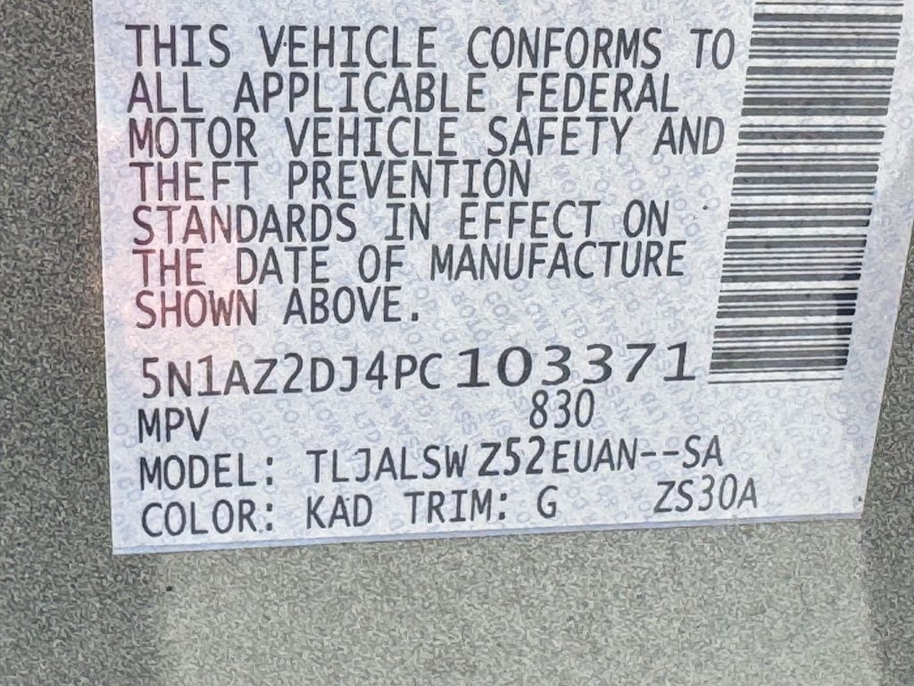 2023 Nissan Murano Platinum