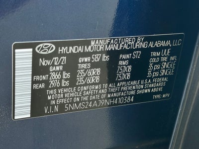 2022 Hyundai Santa Fe SEL