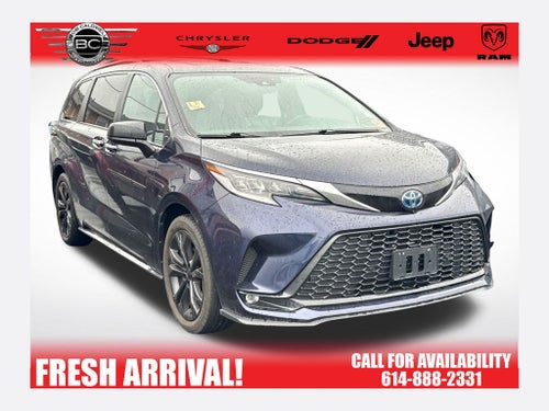 2022 Toyota Sienna XSE 7 Passenger