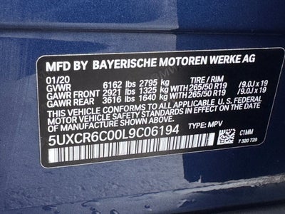 2020 BMW X5 xDrive40i