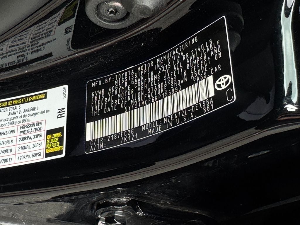 2024 Toyota Corolla SE