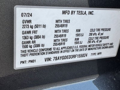 2024 Tesla Model Y Base
