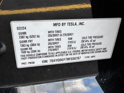 2024 Tesla Model Y Performance