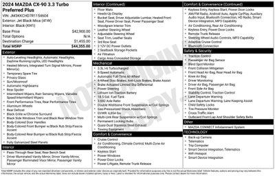 2024 Mazda Mazda CX-90 3.3 Turbo Preferred Plus