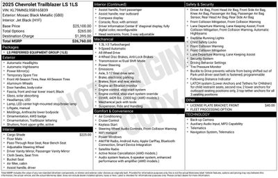 2025 Chevrolet TrailBlazer LS
