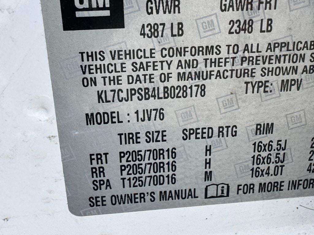 2020 Chevrolet Trax LT